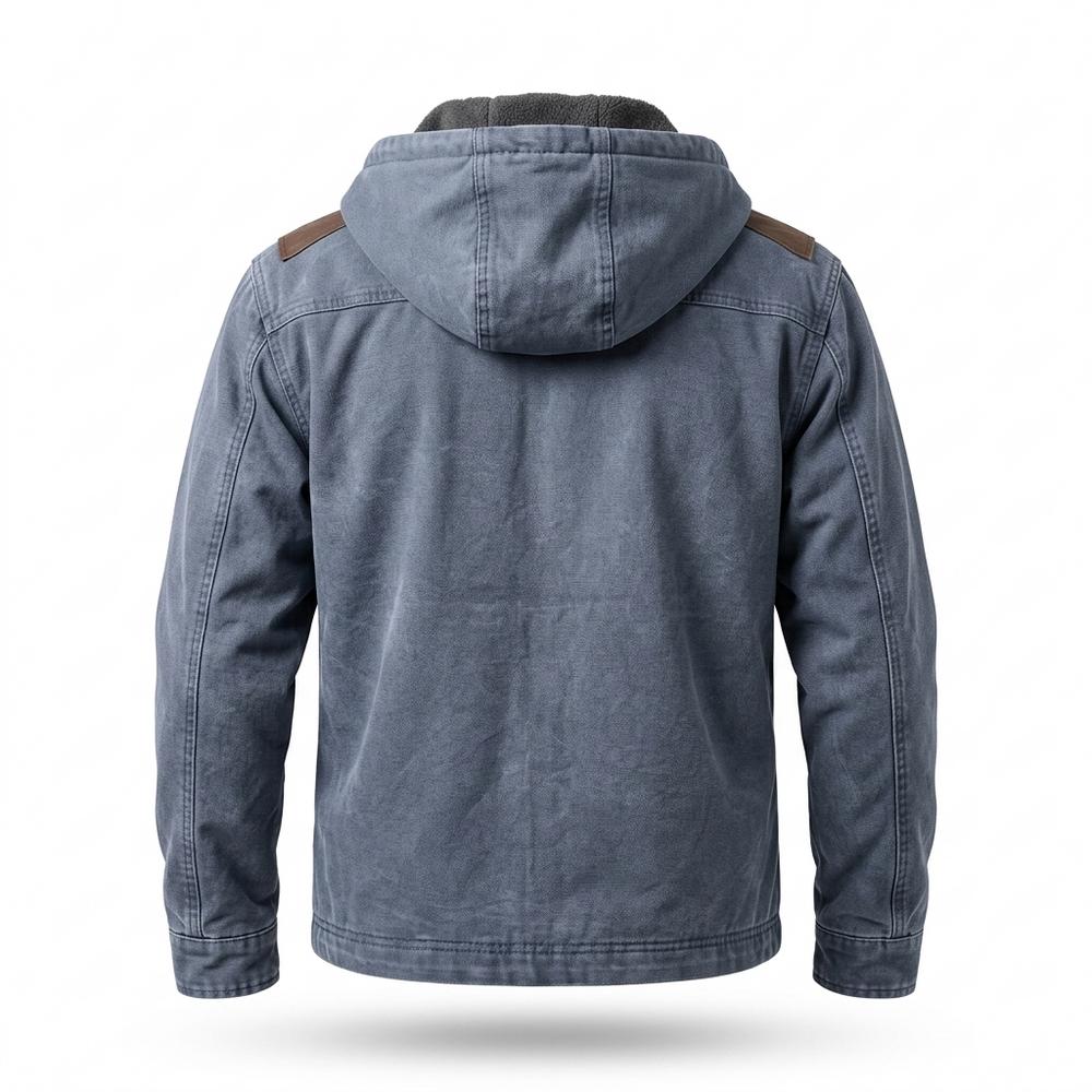 Gentleman Code - Dusol | Gefüttert Kapuzen- Jacke Herren