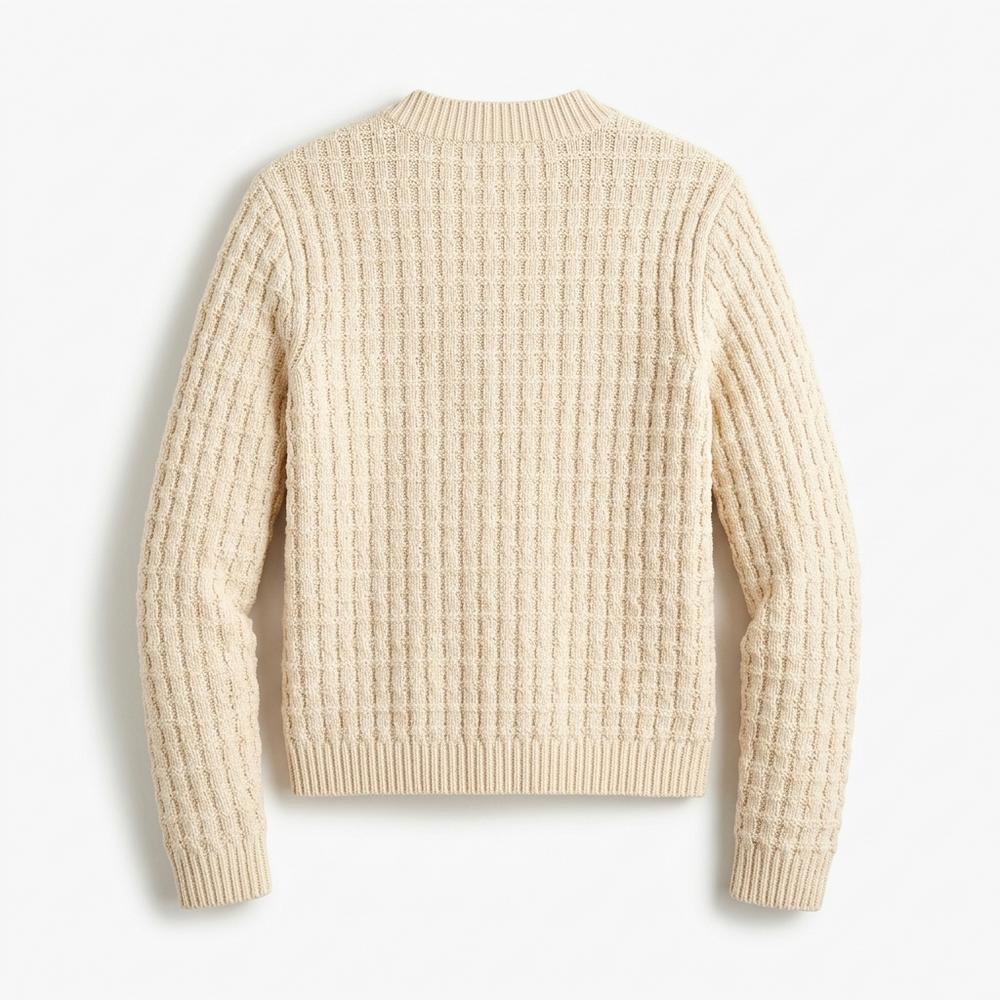 Gentleman Code - Cagum | Strukturierter Langärmliger Cardigan Damen