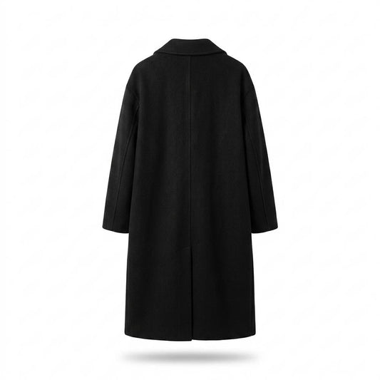 Gentleman Code - Rokev | Lang Geknöpft Mantel Damen