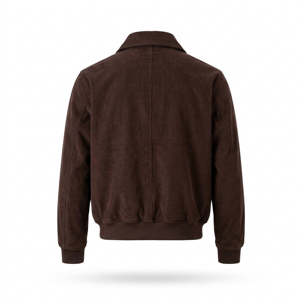 Gentleman Code - Mipos | Gerippte Gefütterte Jacke Herren