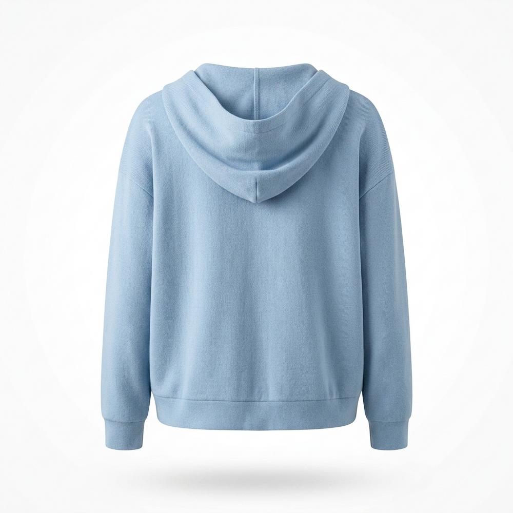 Gentleman Code - Rozod | Geknöpfte Kapuzen Jacke Damen