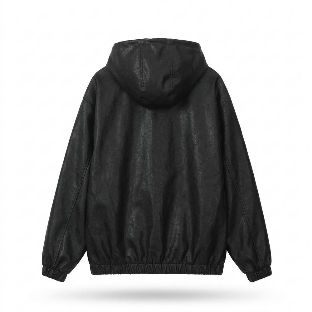 Gentleman Code - Marim | Funktional Strukturiert Lederjacke Unisex