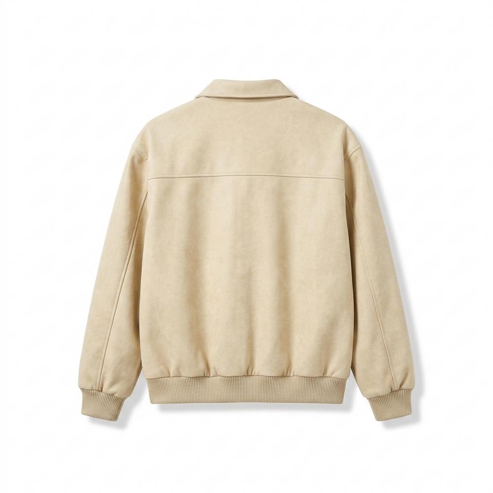 Gentleman Code - Lavem | Lockere Veloursartige Wildleder-Jacke Herren