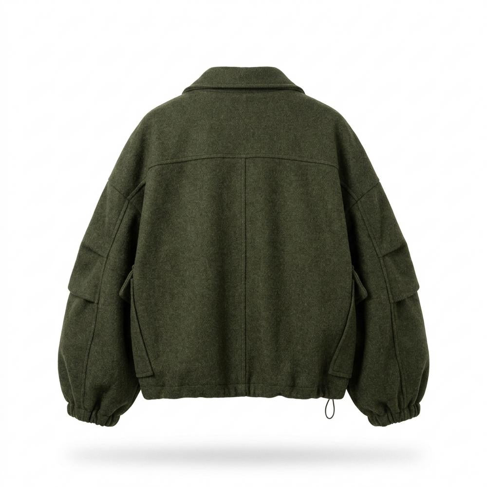 Gentleman Code - Yiwol | Reißverschluss Kurz Geschnittene Jacke Damen