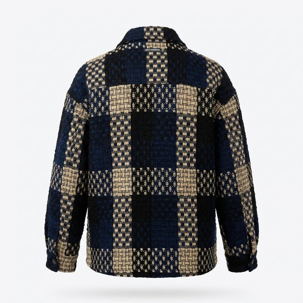 Gentleman Code - Eogov | Strukturiert Gemustert Jacke Unisex