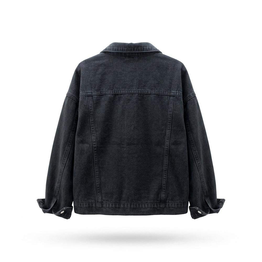 Gentleman Code - Nunid | Weit Geschnittene Geknöpfte Jacke Damen