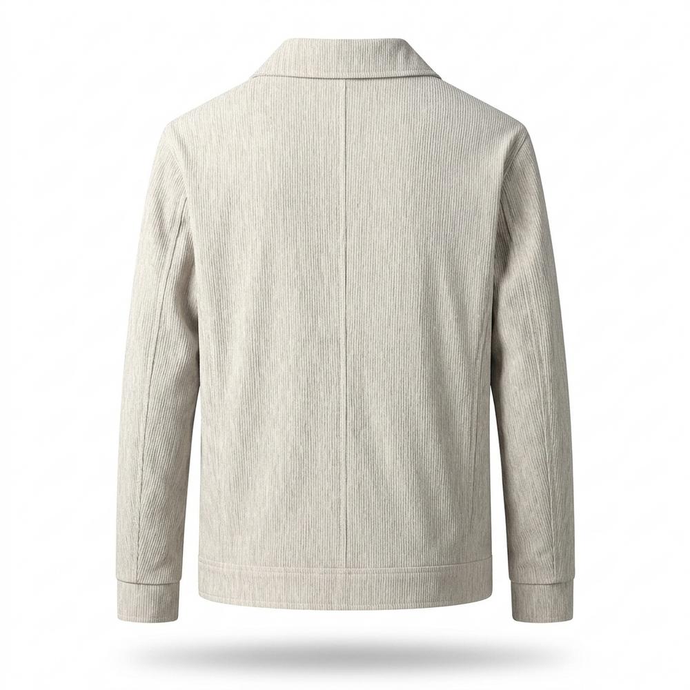 Gentleman Code - Muhon | Strukturiert Geknöpft Jacke Herren