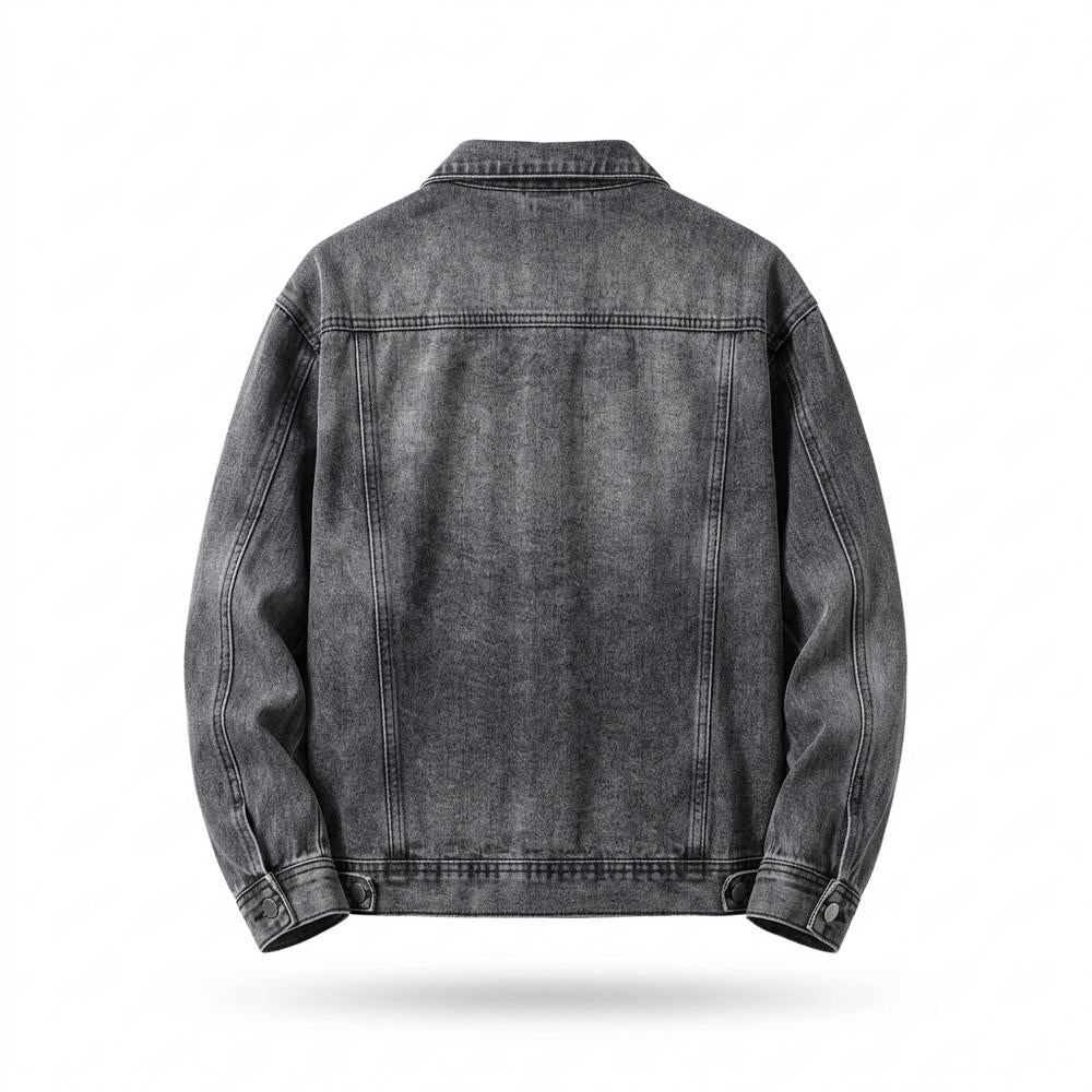 Gentleman Code - Eelem | Denim Geknöpft Jacke Herren