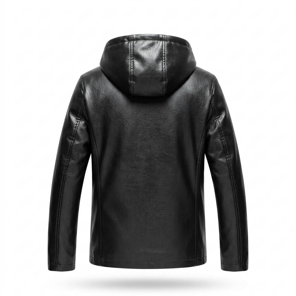 Gentleman Code - Eipon | Gefüttert Wärmend Lederjacke Herren