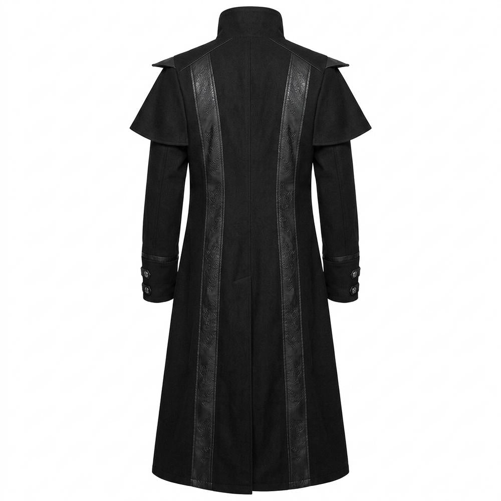 Gentleman Code - Lokuk | Tailliert Verziert Mantel Herren