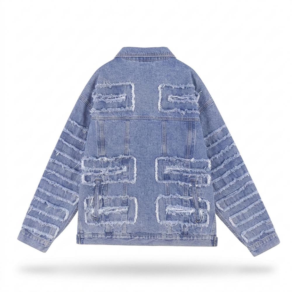Gentleman Code - Elron | Fransige Verwaschene Jacke Unisex