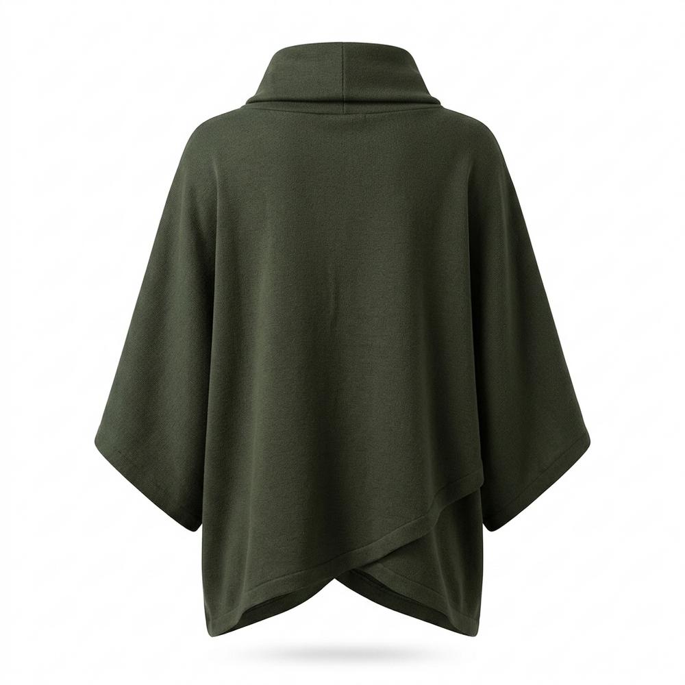 Gentleman Code - Vavol | Hochgeschlossener Asymmetrischer Pullover Damen