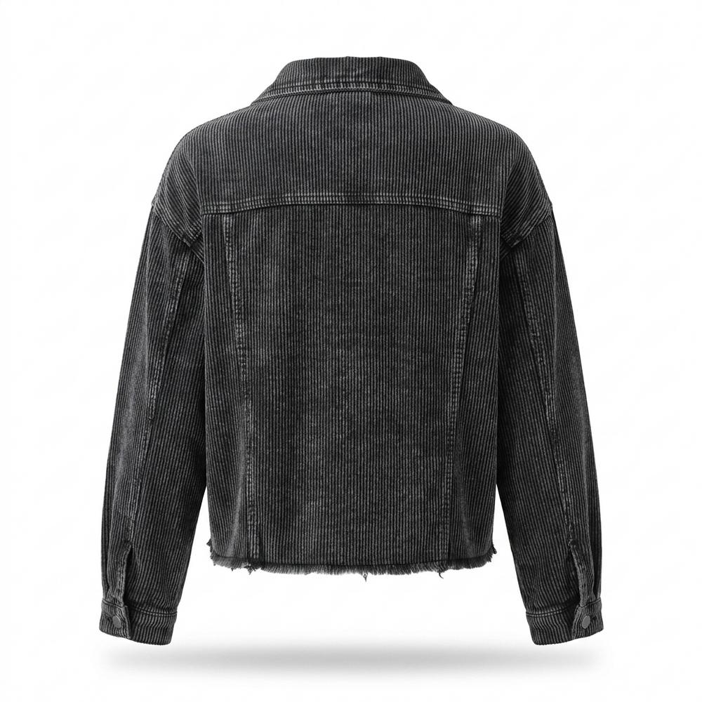 Gentleman Code - Cizat | Gerippt Gewaschen Jacke Damen