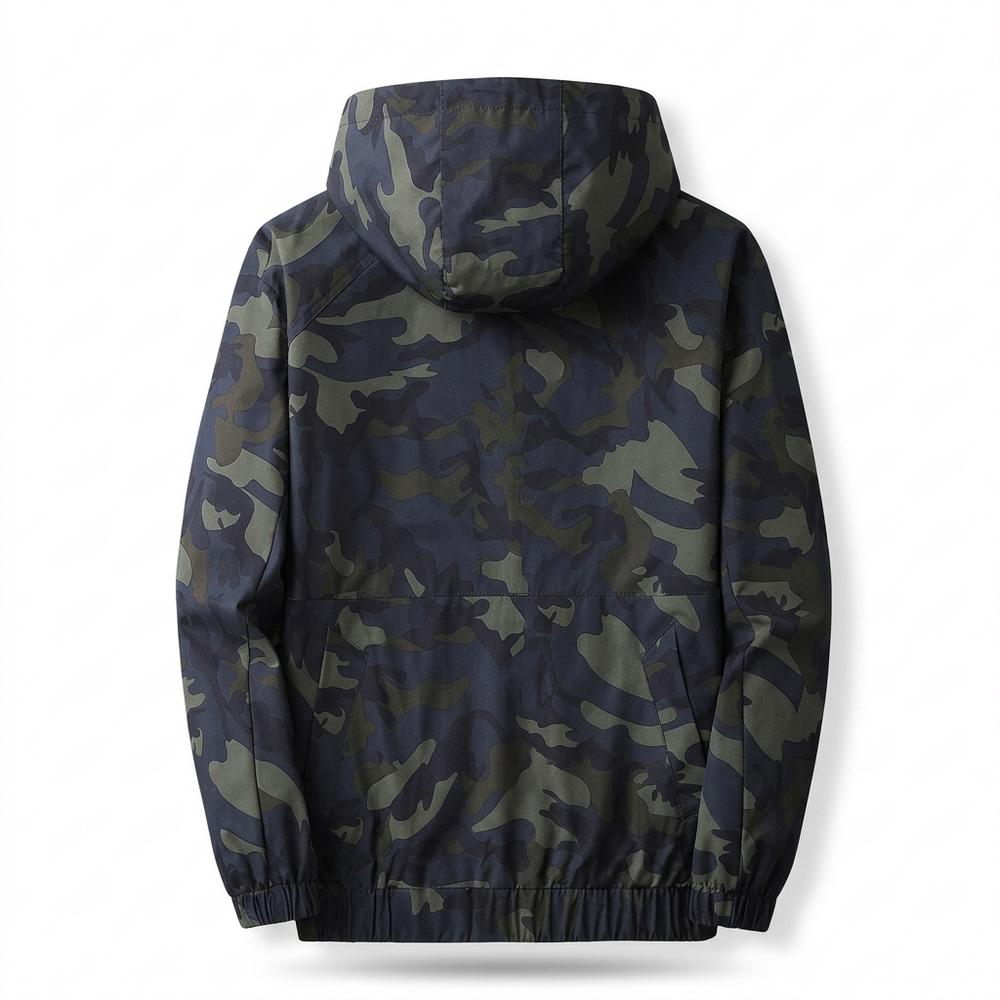 Gentleman Code - Tohum | Gemusterte Funktionale Jacke Herren