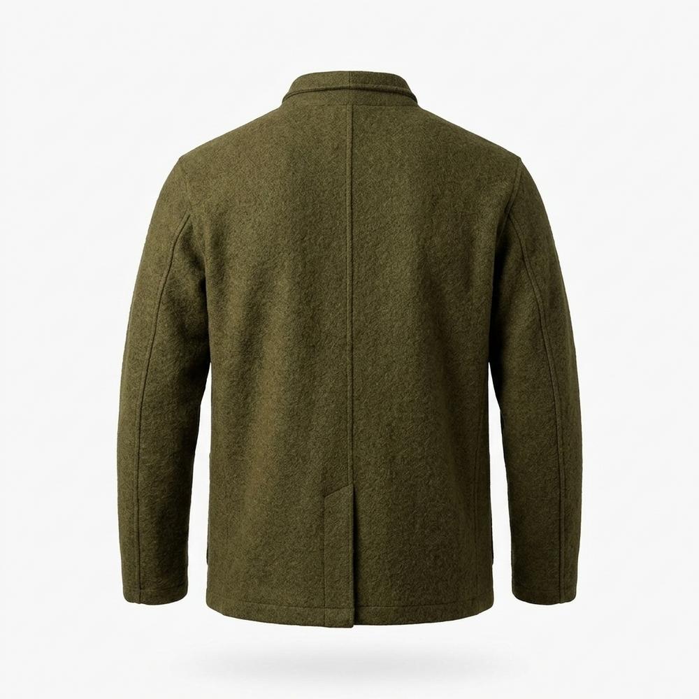 Gentleman Code - Vogum | Strukturiert Geknöpft Strickjacke Herren