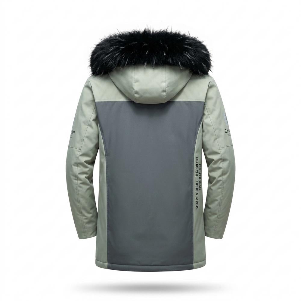 Gentleman Code - Nufik | Gefütterter Winter Mantel Herren