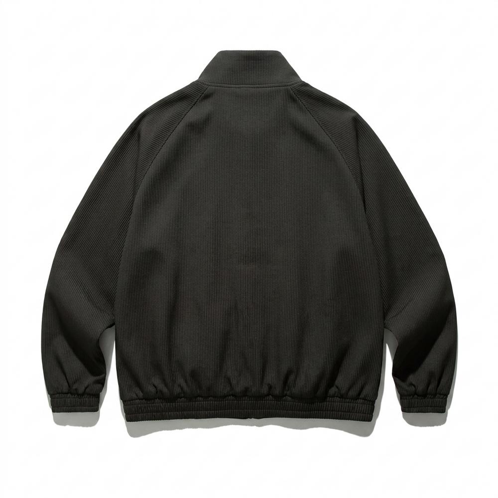 Gentleman Code - Mitod | Gerippte Stehkragen Jacke Unisex
