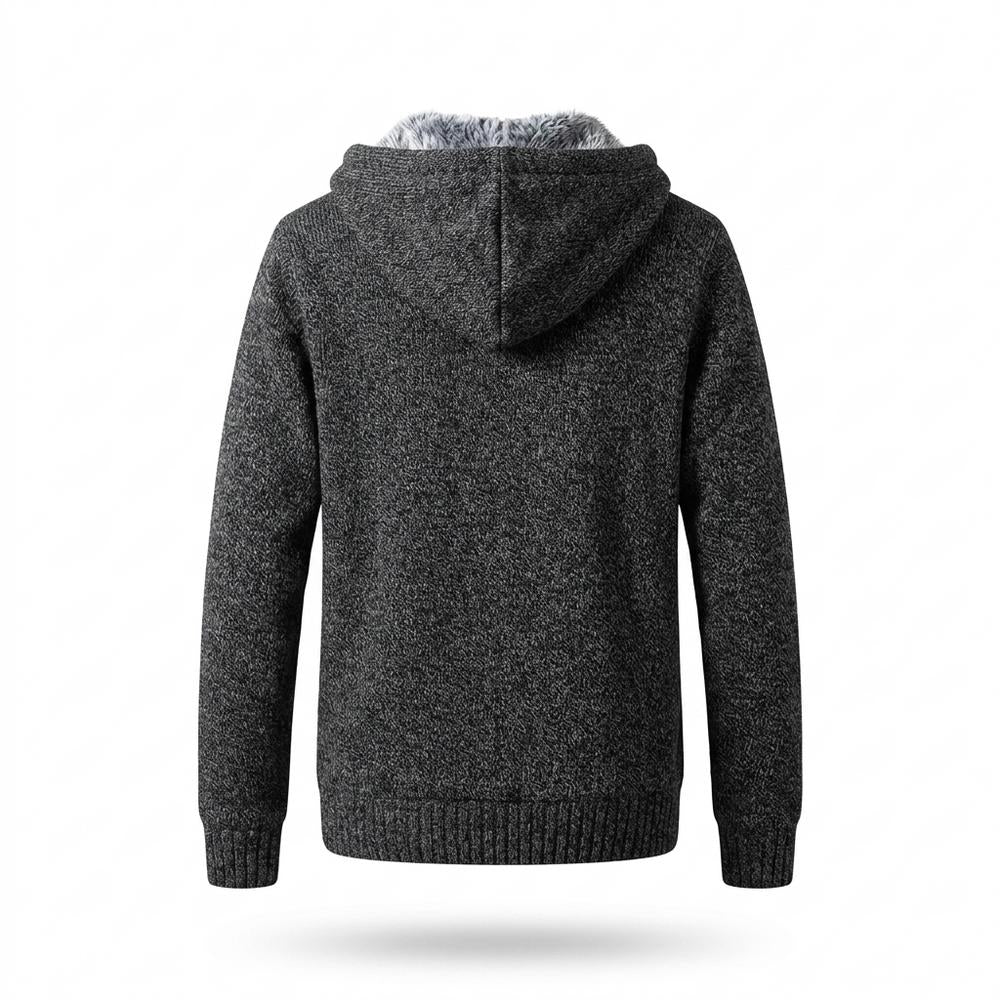 Gentleman Code - Rubuk | Gefüttert Gestrickt Strickjacke Herren