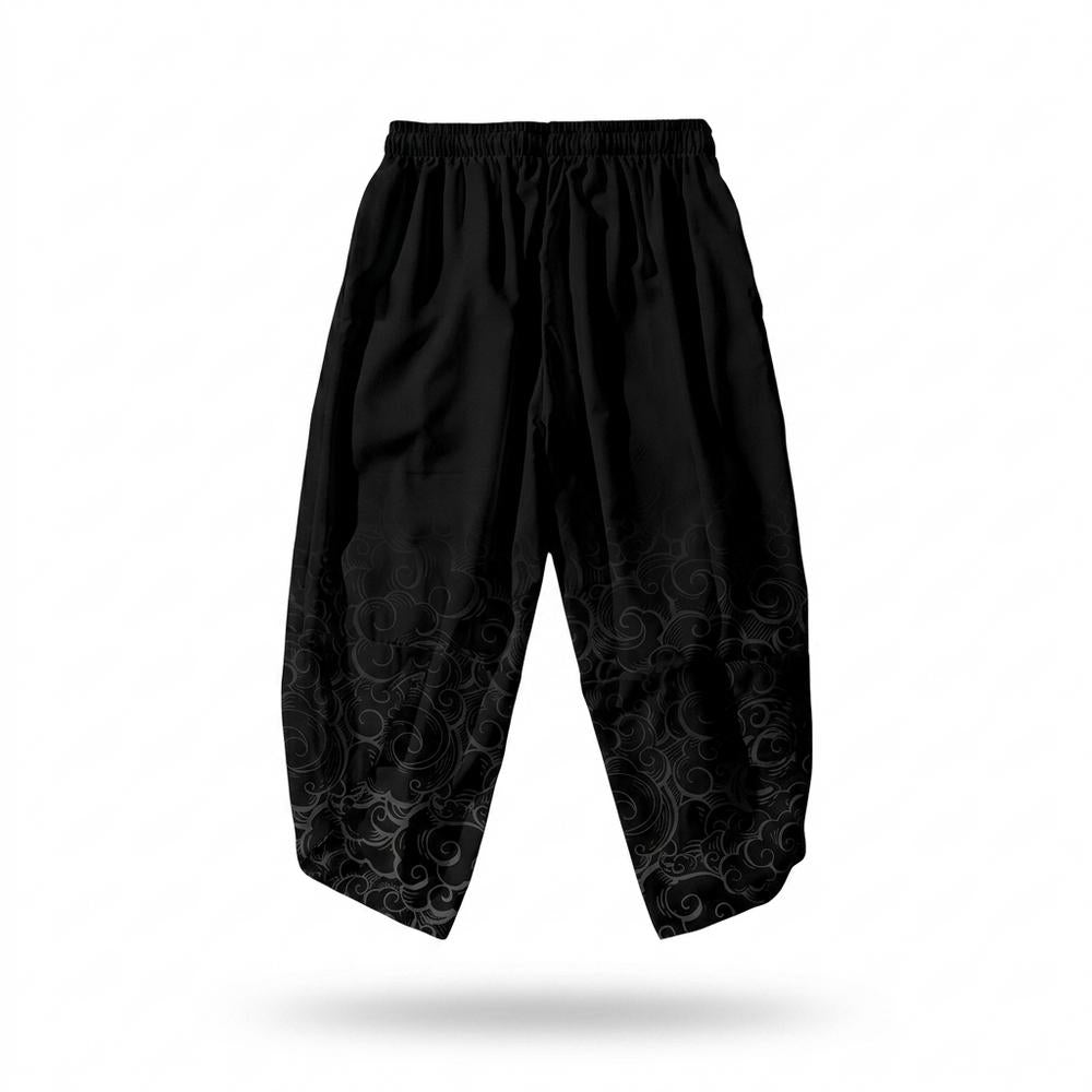 Gentleman Code - Luwom | Gemusterte Kordelzug Hose Unisex