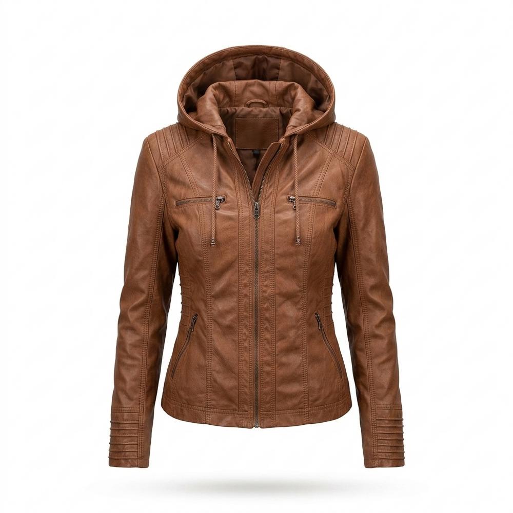 Gentleman Code - Novel | Reißverschluss Kapuzen Jacke Damen