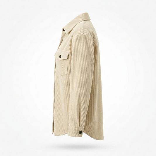 Gentleman Code - Rabod | Geknöpfte Cord Jacke Damen