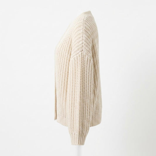 Gentleman Code - Yotot | Grob Gestrickte Strickjacke Damen