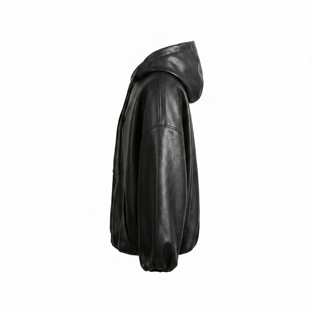 Gentleman Code - Duror | Gefüttert Oversize Lederjacke Unisex