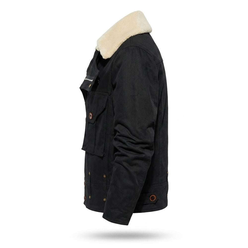 Gentleman Code - Monil | Gefüttert Geknöpft Jacke Herren