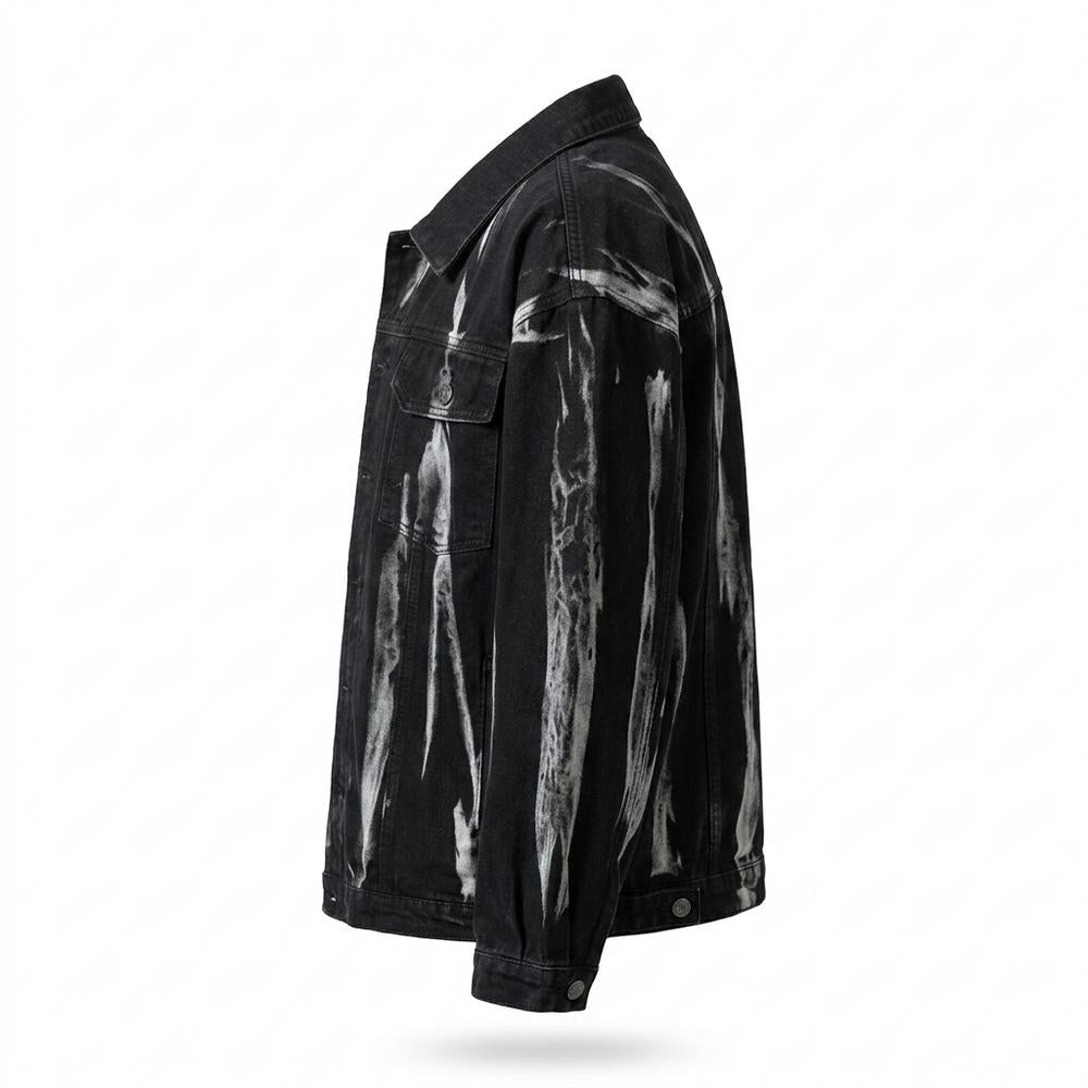 Gentleman Code - Nisel | Gewaschen Geknöpft Jacke Unisex