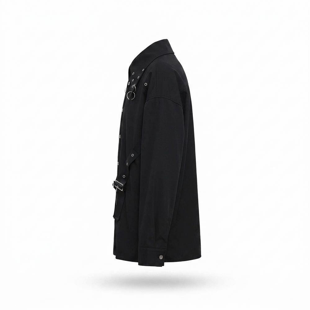 Gentleman Code - Logov | Verziertes Langärmliges Hemd Unisex