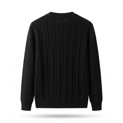 Gentleman Code - Zabat | Strukturierter Langärmliger Cardigan Herren