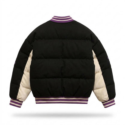 Gentleman Code - Mehil | Wattiert Geknöpft Jacke Unisex