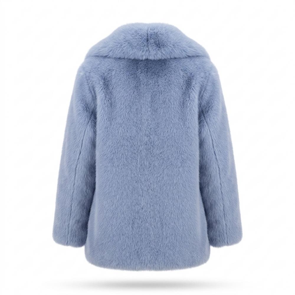 Gentleman Code - Vizuk | Flauschiger Kapuzen Mantel Damen