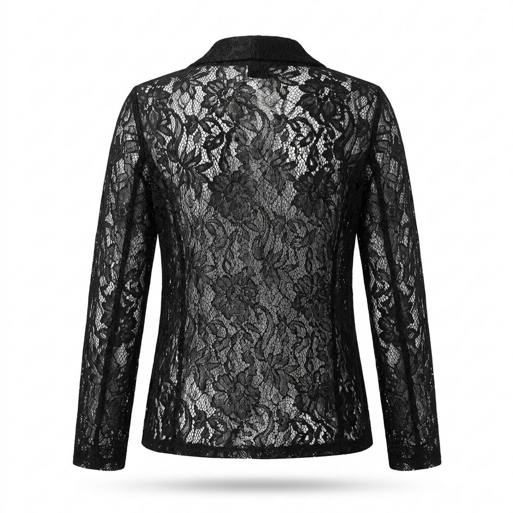 Gentleman Code - Vosir | Transparent Verschlusslos Jacke Damen