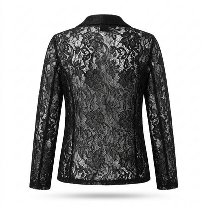 Gentleman Code - Vosir | Transparent Verschlusslos Jacke Damen
