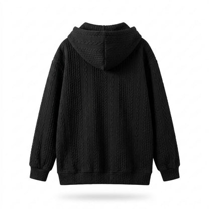 Gentleman Code - Rodos | Strukturiert Gestrickt Hoodie Unisex
