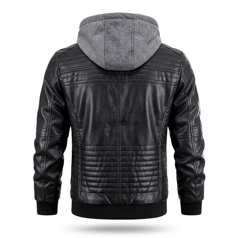 Gentleman Code - Revan | Gefüttert Gesteppt Lederjacke Herren