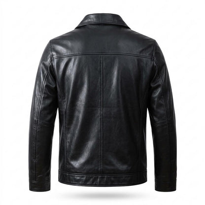 Gentleman Code - Dahol | Gesteppt Gefüttert Lederjacke Herren