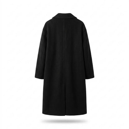 Gentleman Code - Rokev | Lang Geknöpft Mantel Damen