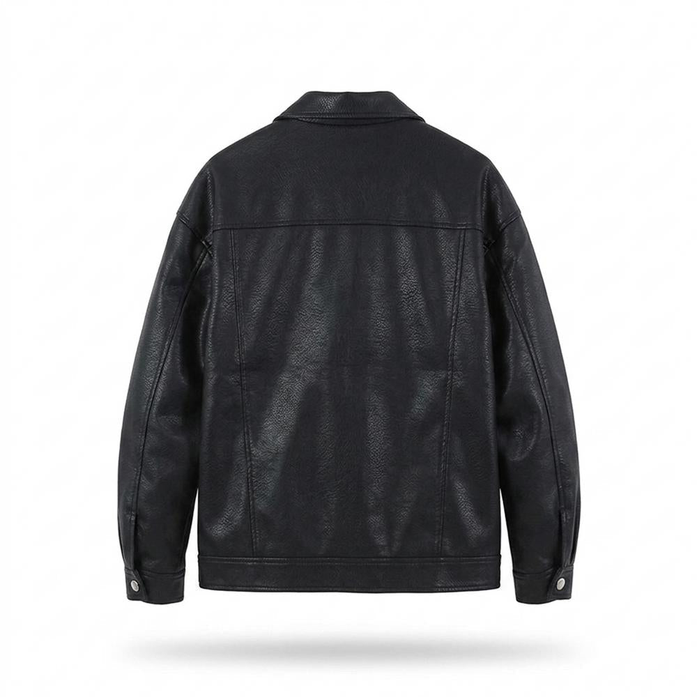 Gentleman Code - Kofok | Kastig Gekörnt Lederjacke Unisex