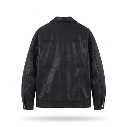 Gentleman Code - Kofok | Kastig Gekörnt Lederjacke Unisex