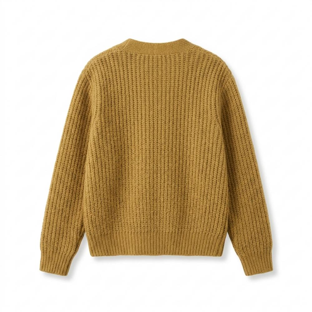 Gentleman Code - Sewam | Gerippt Langärmlig Cardigan Damen