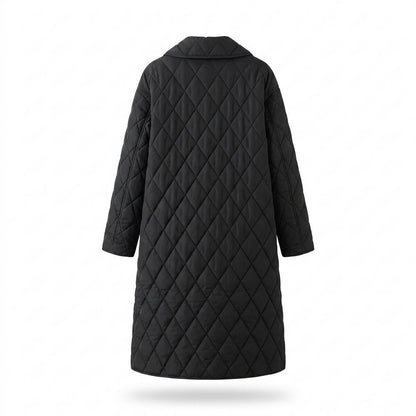 Gentleman Code - Cezon | Gesteppt Wattiert Mantel Damen