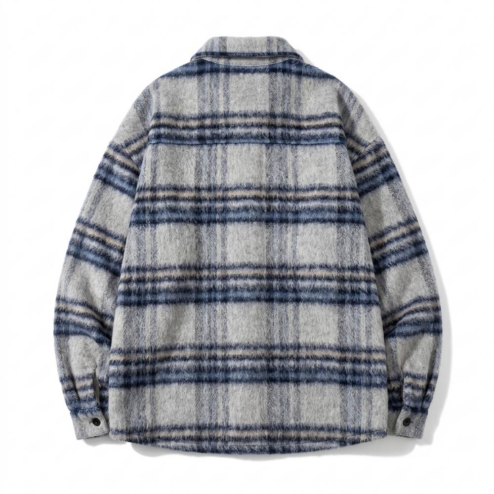 Gentleman Code - Tokid | Wolliges Gestreiftes Hemd Herren