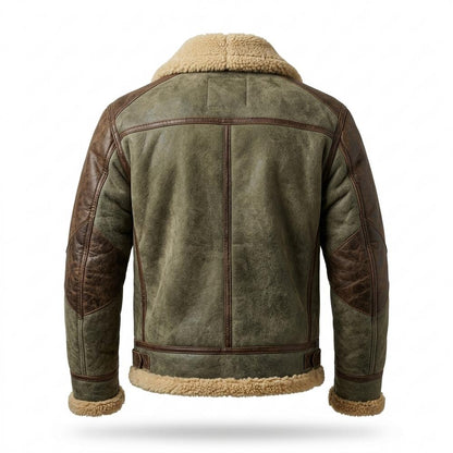Gentleman Code - Kelin | Gefüttert Robust Lederjacke Herren
