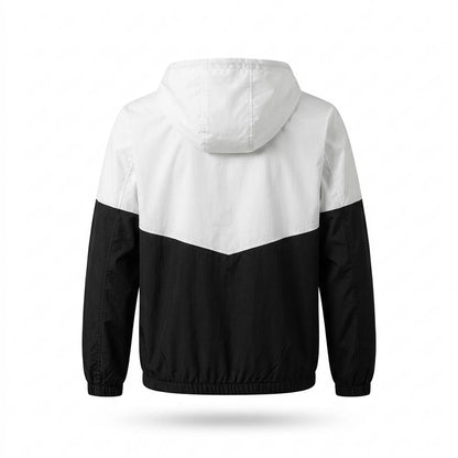 Gentleman Code - Retev | Zweifarbige Kapuzen Jacke Unisex
