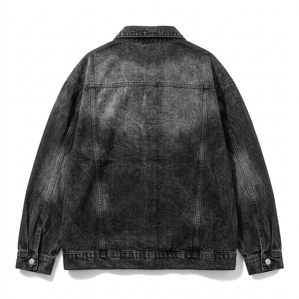 Gentleman Code - Nifat | Verwaschen Oversized Jacke Unisex