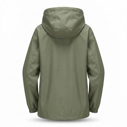 Gentleman Code - Vapad | Kapuzen Geknöpft Jacke Damen