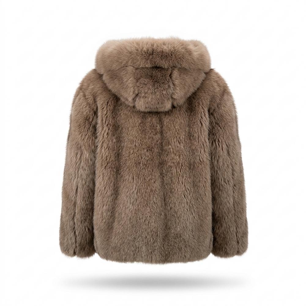Gentleman Code - Mihum | Gefütterte Pelzartige Jacke Unisex
