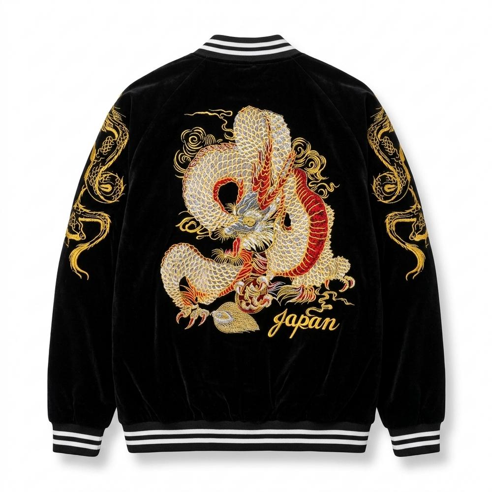 Gentleman Code - Vusor | Bestickte Samt Jacke Unisex